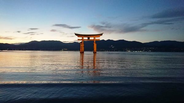 Der Itsukushima-Schrein